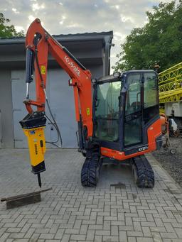 Minikoparka Kubota KX027-4 na wynajem